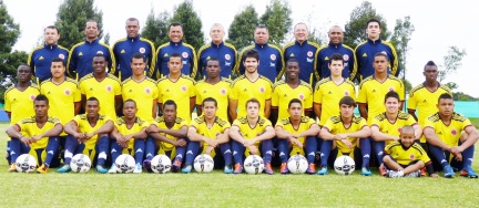 Selección Colombia para el Campeonato Mundial sub. 20 