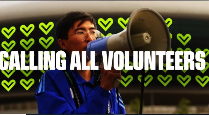 Voluntarios para el Mundial de Futbol USA 2026